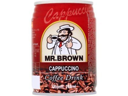 Mr. Brown ledová káva cappuccino 0,24L