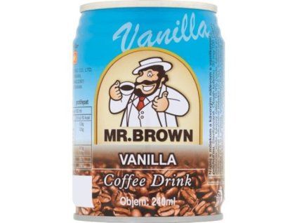 Mr. Brown ledová káva vanilla 0,24L
