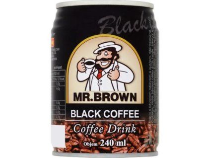 Mr. Brown ledová káva black 0,24L