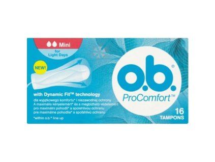 O.B Tampony Pro Comfort Mini 16ks