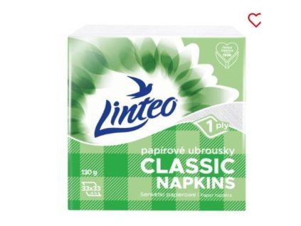 Linteo Classic ubrousky 1V 33x33cm