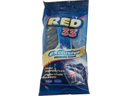 Mattes holící strojek 5ks Men RED33