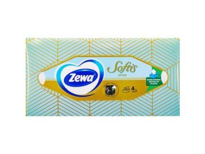 Zewa Softis Kosmetické ubrousky krabice 80g 4V