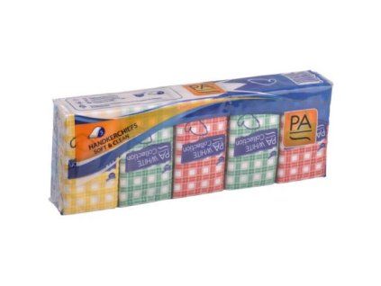 PA kapesníčky @10ks 3V Káro