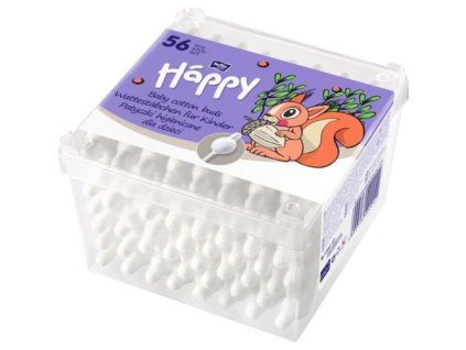 Bella Happy vatové tyčinky dětské 56ks