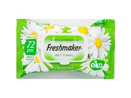 Freshmaker vlhčené ubrousky 72ks Eco