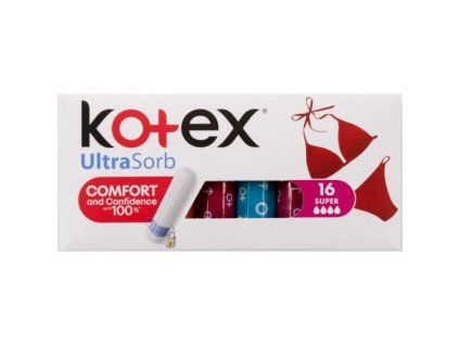 Kotex tampony ultra sorb super 16ks