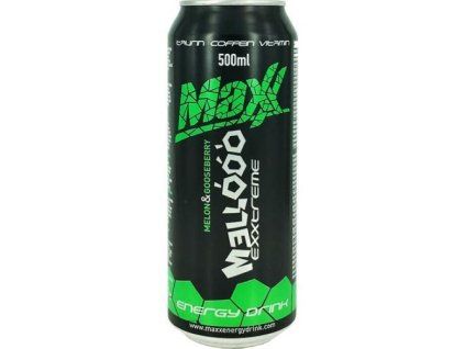 Maxx energetický nápoj meloun angrešt 0,5L