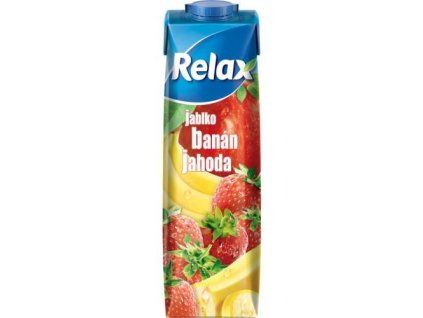 Relax džus jahoda a banán 1L