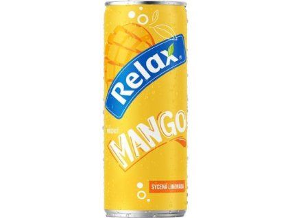 Relax limonáda mango 0,33L plech