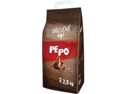 Pe-Po dřevěné uhlí 2,5kg