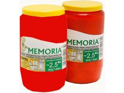 Bispol svíčka olejová červená (wo3-030) 155g