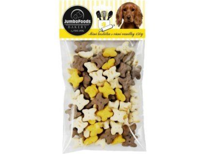 Jumbo pečené pamlsky vanilka mini kostička 150g