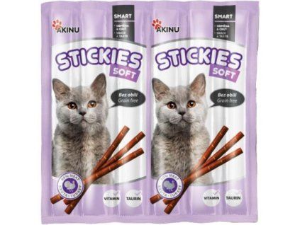 Akinu Stickies pamlsky 6ks soft krůta 30g