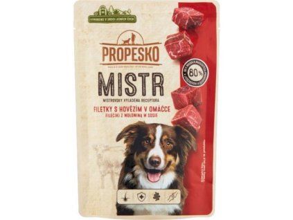 Propesko Mistr kapsička hovězí 85g