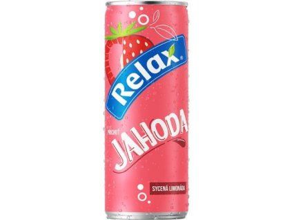 Relax limonáda jahoda $c 0,33L