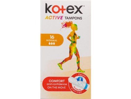 Kotex tampony active normal 16ks