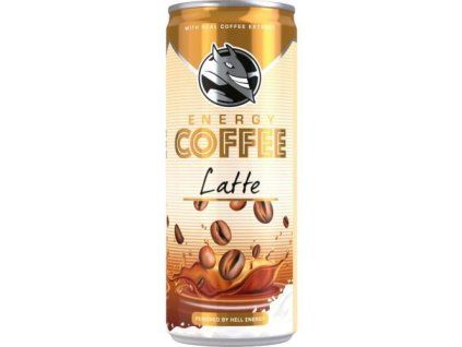 Hell energetický nápoj coffee latte 0,25L