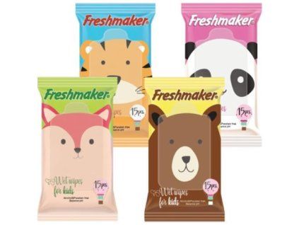 Freshmaker vlhčené ubrousky 15ks Kids