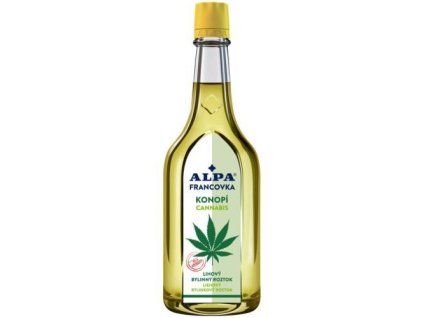 Alpa francovka 160ml Konopí