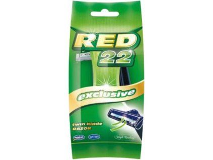 Mattes holící strojek 5ks RED 22