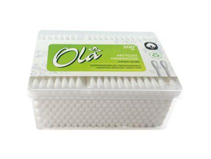 Ola papírové vatové tyčinky 200ks box
