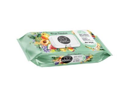 Papilion vlhčené ubrousky 64ks Fruit s klipem