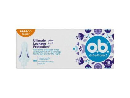 O.B. Extra Protect tampony 16ks Super