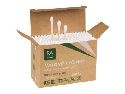 PA vatové tyčinky 200ks box