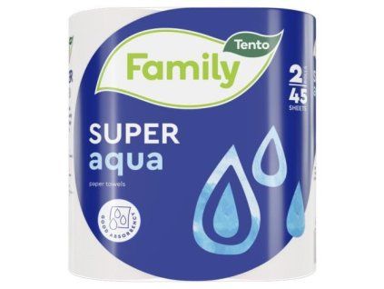 Tento kuchyňká utěrka 2ks 2V Super Aqua