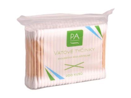 PA vatové tyčinky 200ks fólie