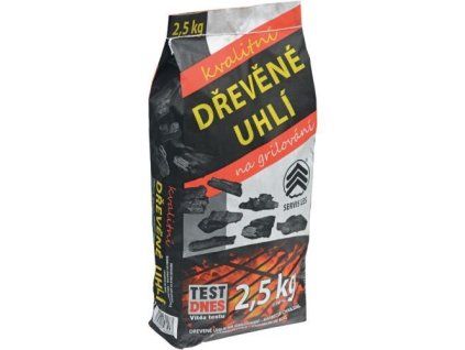 Servis Les dřevěné uhlí 2,5kg
