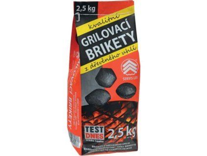 Servis Les grilovací brikety 2,5kg