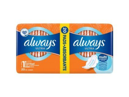 Always Ultra Duo vložky 20ks Normal