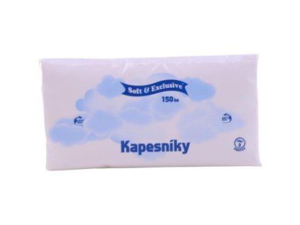 Soft&Exclusive kapesníčky 150ks 2Vcelulóza (sáček)