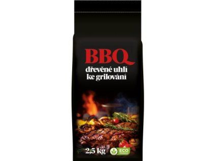 BBQ dřevěné uhlí 2,5 kg