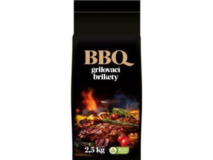 BBQ grilovací brikety 2,5 kg