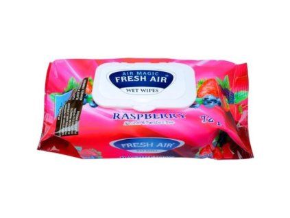 Fresh Air vlhčené ubrousky 72ks Raspberry