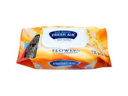 Fresh Air vlhčené ubrousky 72ks Lily