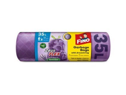 Fino ZeusFlex pytle na odpadky ld aromatic zatahovací 35l @12ks