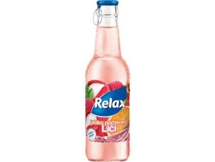 Relax ovocný nápoj víčko liči 0,25L