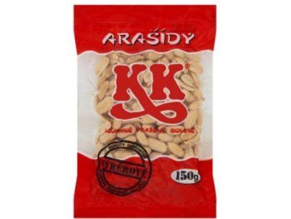 KK arašídy pražené solené 150g
