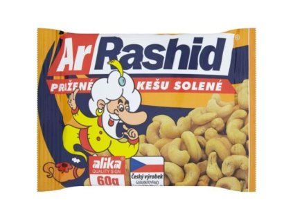 Ar Rashid kešu pražené solené 60g