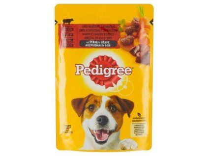 Pedigree kapsička +hovězí +jehněčí 100g