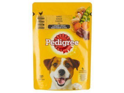 Pedigree kapsička +kuřecí +zelenina 100g