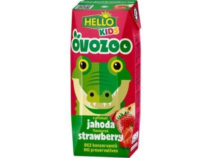 Hello ovozoo jahoda 250ML