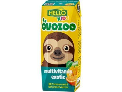 Hello ovozoo multivitamín 250ML