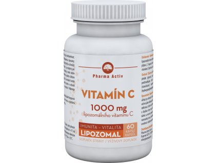 Lipozomal vitamín C 1000 mg 60 kapslí