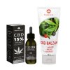 CBD konopný olej 15% organic + balzam