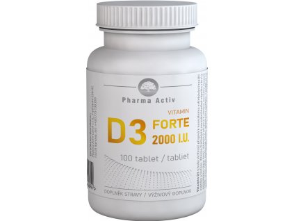 vitamin d3 forte 2000iu 100tablet
